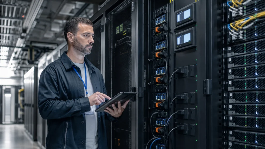 data center electrical infrastructure and power distribution